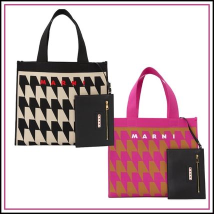 千鳥格子 MARNI(マルニ) トートバッグ(レディース) - 海外通販の