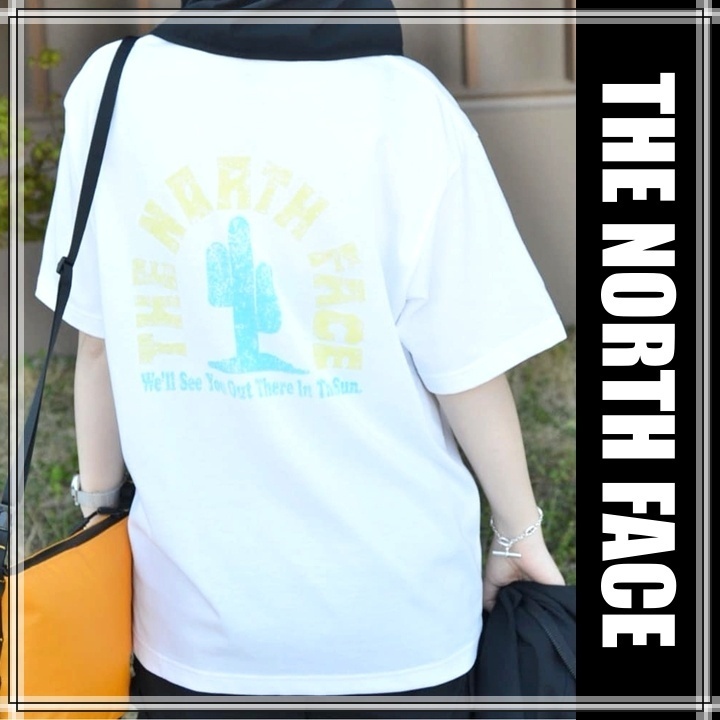早い者勝ち!!! THE NORTH FACE ◆ S/S FD カクタスロゴティー