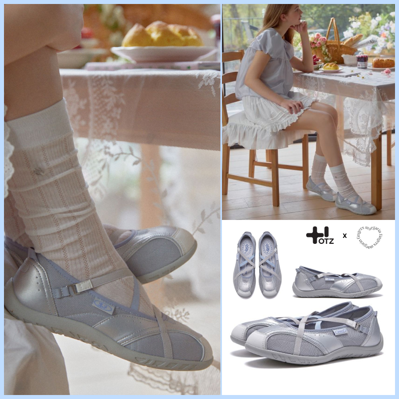 OTZ X MARGARIN FINGERS★Romali Banding Flat Shoes FLOTFA2W24