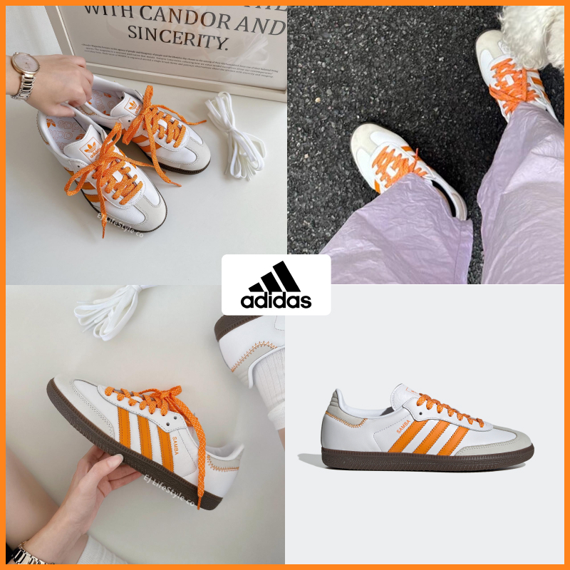★adidas★ SAMBA OG IE6521 サンバ オリジナル WHITE ORANGE