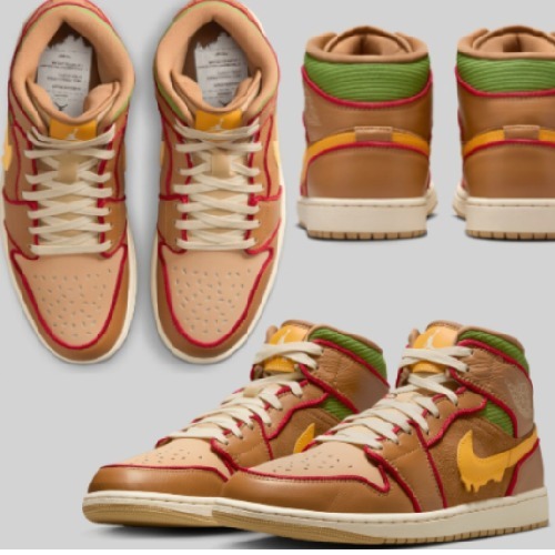 Nike Air Jordan 1 Mid SE \"Cheeseburger\" エア ジョーダン