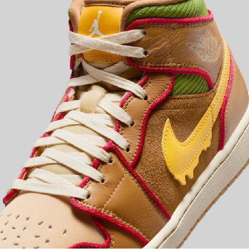 Nike Air Jordan 1 Mid SE \"Cheeseburger\" エア ジョーダン