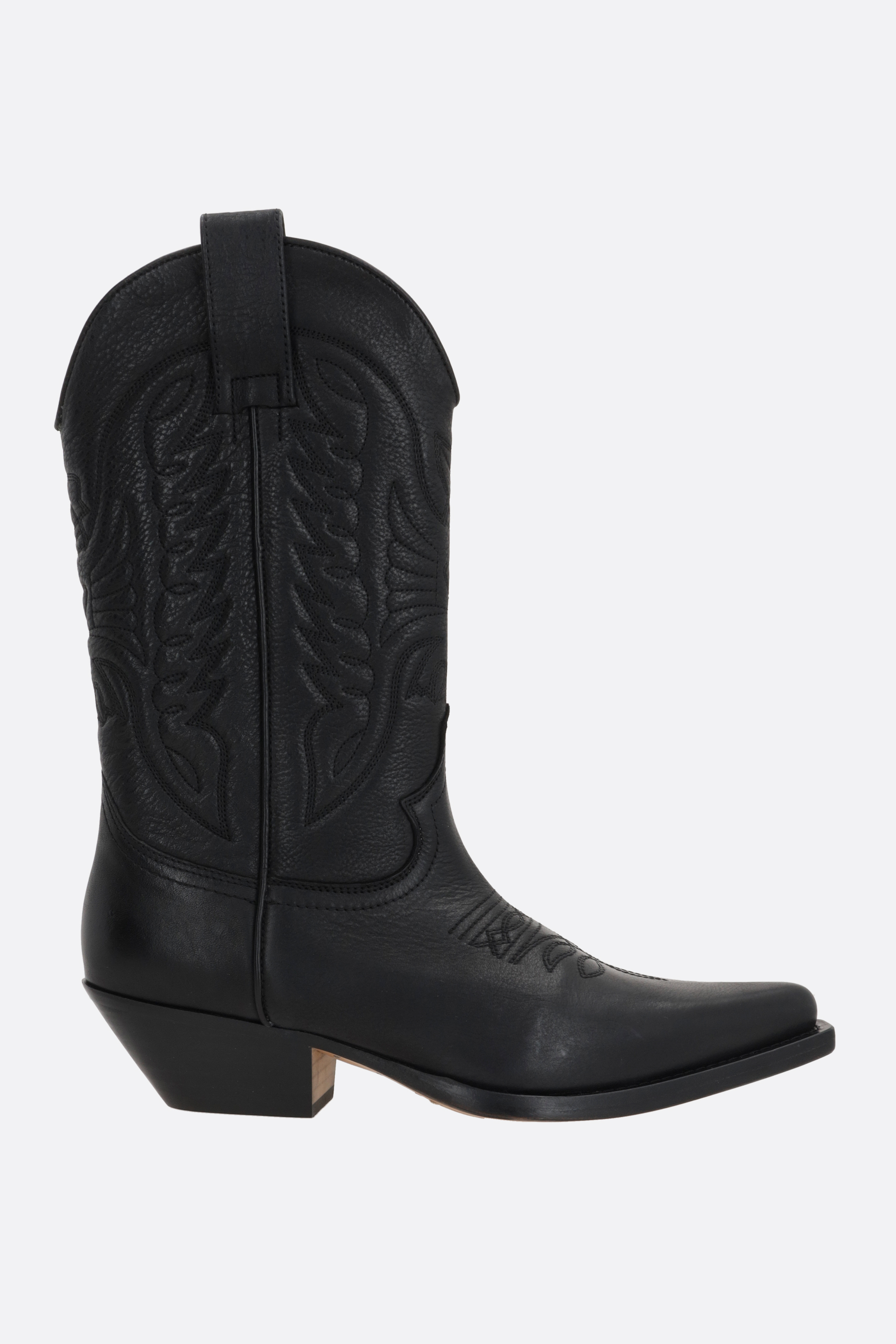 【関税&送料込】Mm6 Florence Western Boots In Smooth Leather