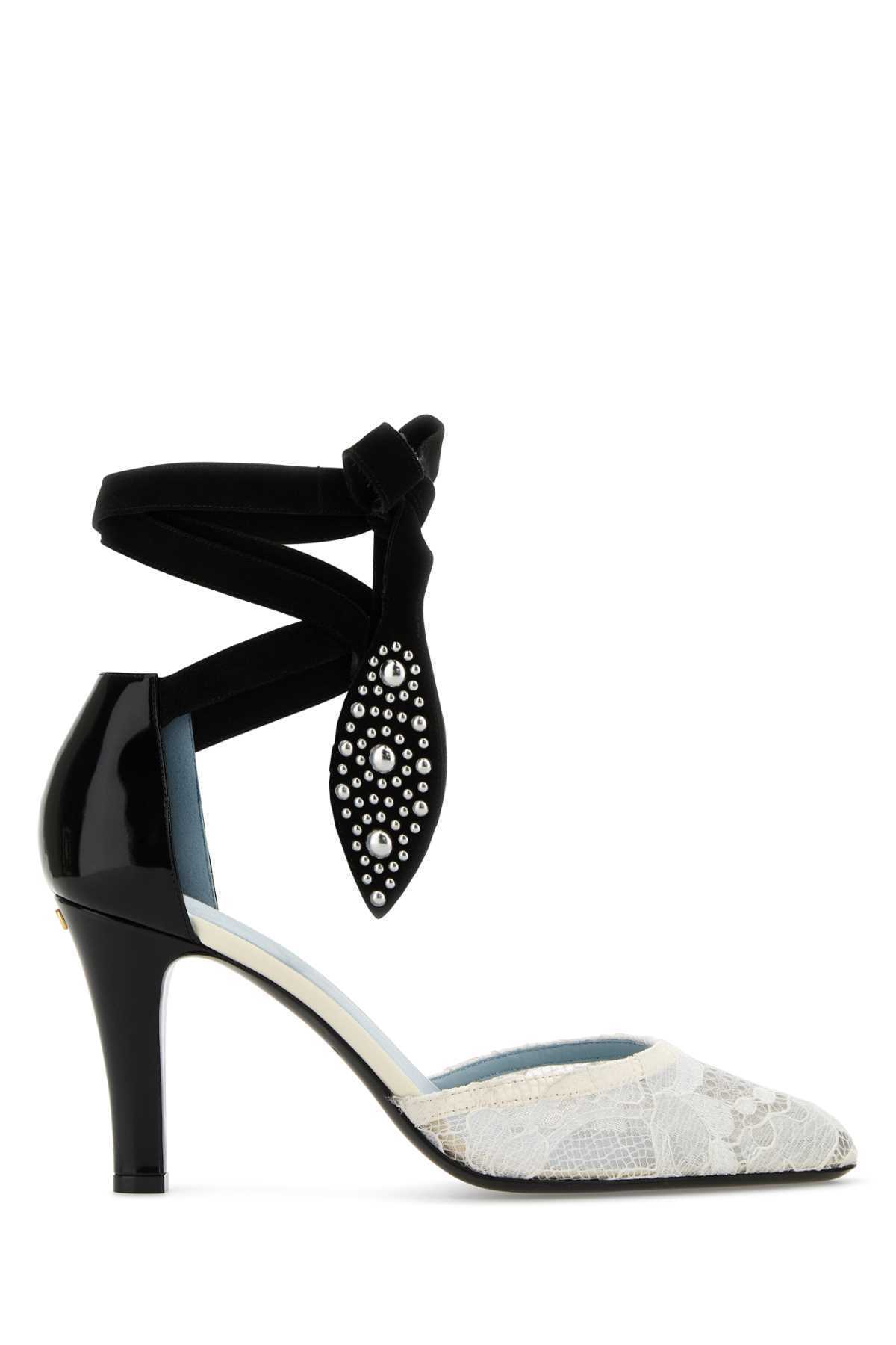 【関税&送料込】Valentino Garavani Two-Tone Foliefoliage Pum