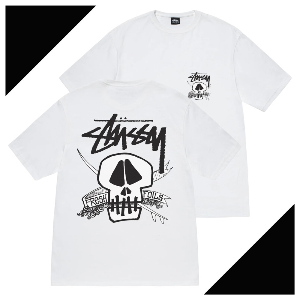 【Stussy】◆Fresh Foils T-Shirt White◆大人気・関税込◆