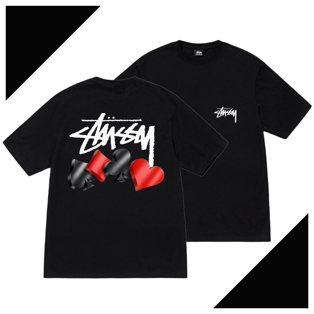 【Stussy】◆Suits T-Shirt Black◆大人気・関税込◆