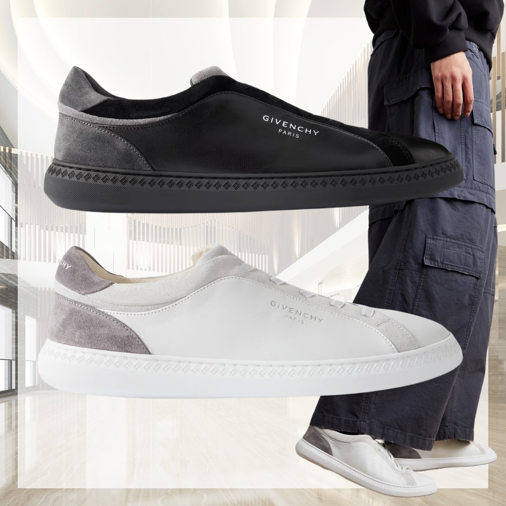 快適と品格【GIVENCHY】G Set ロゴ スエードトリムスニーカー