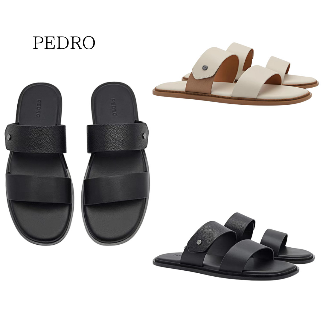 PEDRO ペドロ メンズ オープントゥ ビーチ サンダル