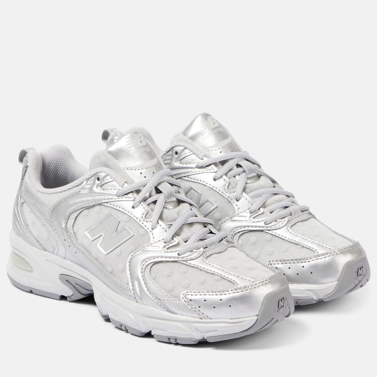 New Balance 530 スニーカー ポルカ ドット シルバー