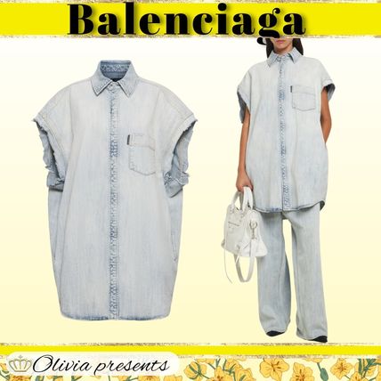 ノースリーブ BALENCIAGA(バレンシアガ) トップス(レディース