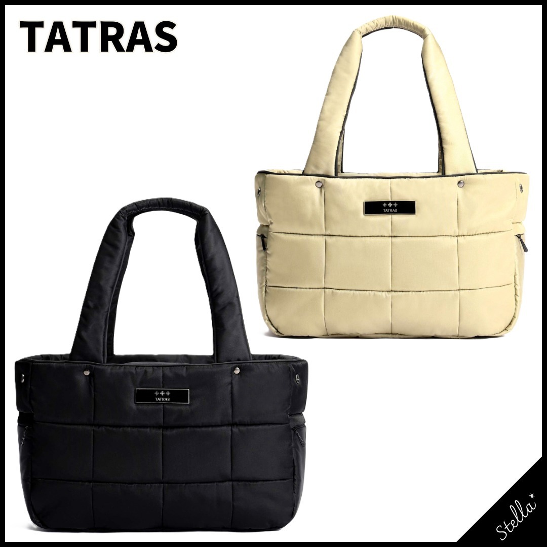 注目■TATRAS■人気 DOMANIAトートバッグ 2色 国内発送 すぐ届く