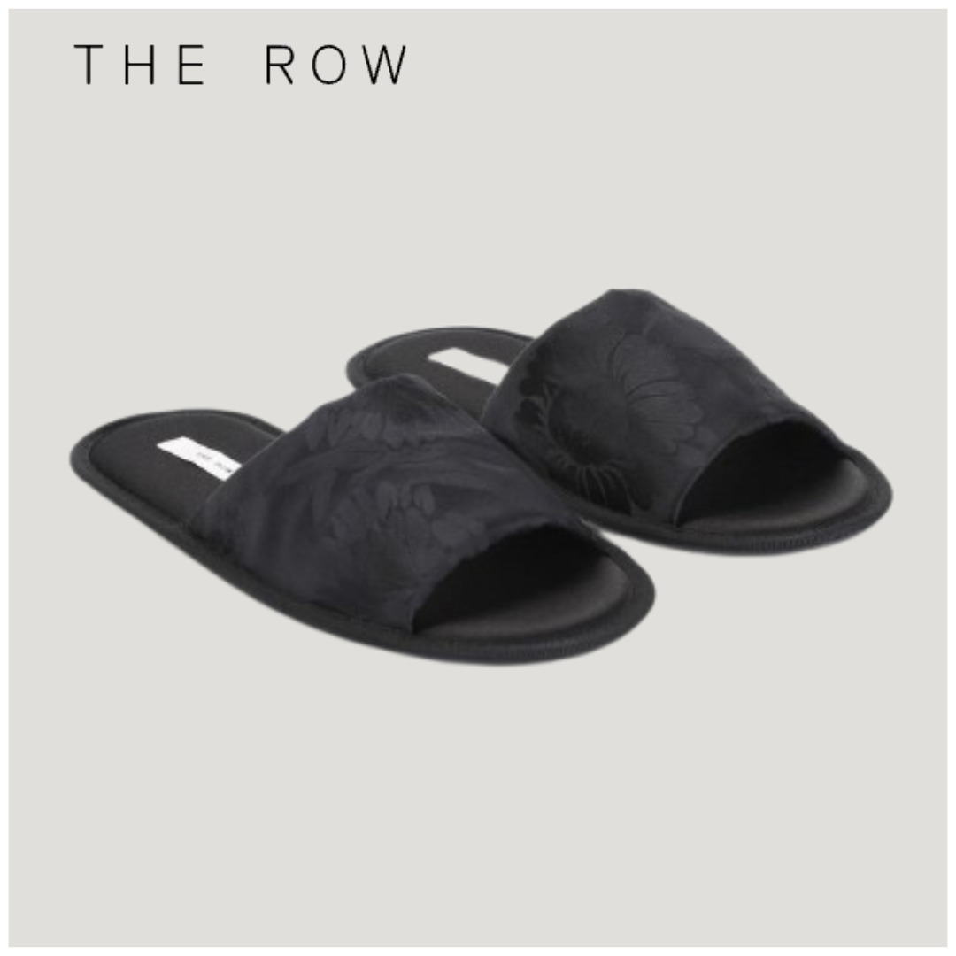 The Row ザ・ロウ フローラル ジャカード スリッパ