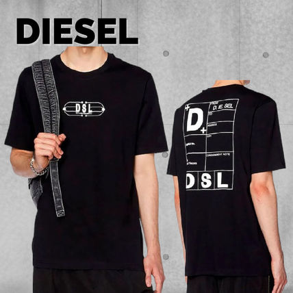 関税込【DIESEL】Just K5 short sleeve T-shirt★Black★ロゴ 関税込【DIESEL】Just K5 short sleeve T-shirt☆Black☆ロゴ