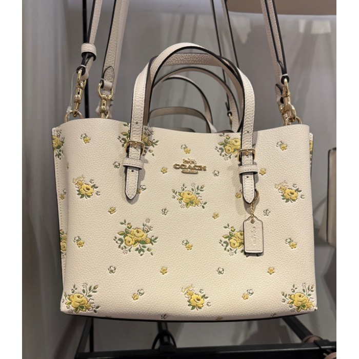 【COACH】フローラル プリント ☆ モーリー トートバッグ 25