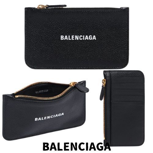 【BALENCIAGA】グレインレザーカードホルダー