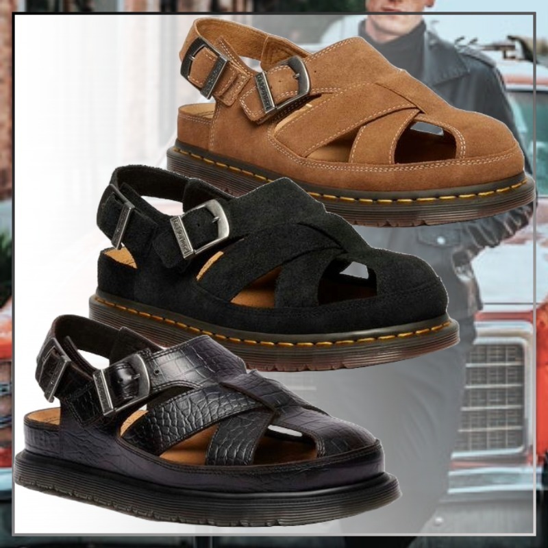 エレガント【Dr.Martens】Archive Fisherman レザーサンダル