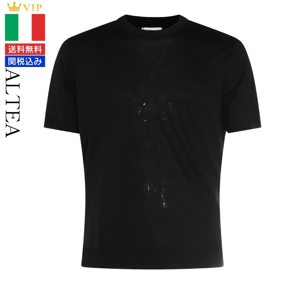 VIP【関税送料無料】希少 ALTEA BLACK COTTON T-SHIRT