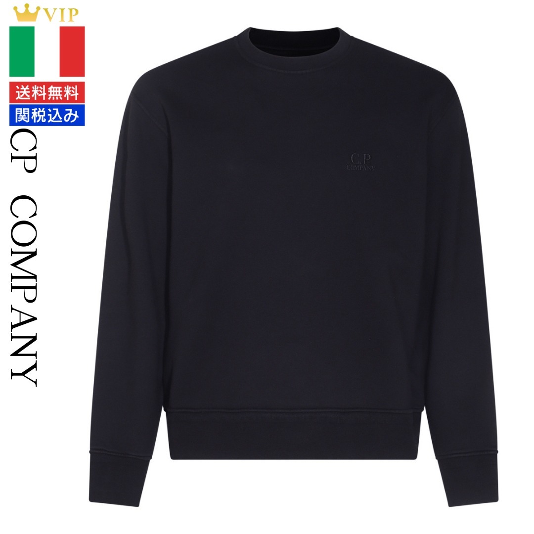 VIP【関税送料無料】希少 CP COMPANY DARK BLUE SWEATSHIRT