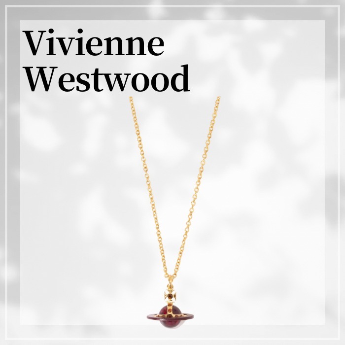 VivienneWestwood☆ PETITE ORIGINAL ORB ネックレス レッド