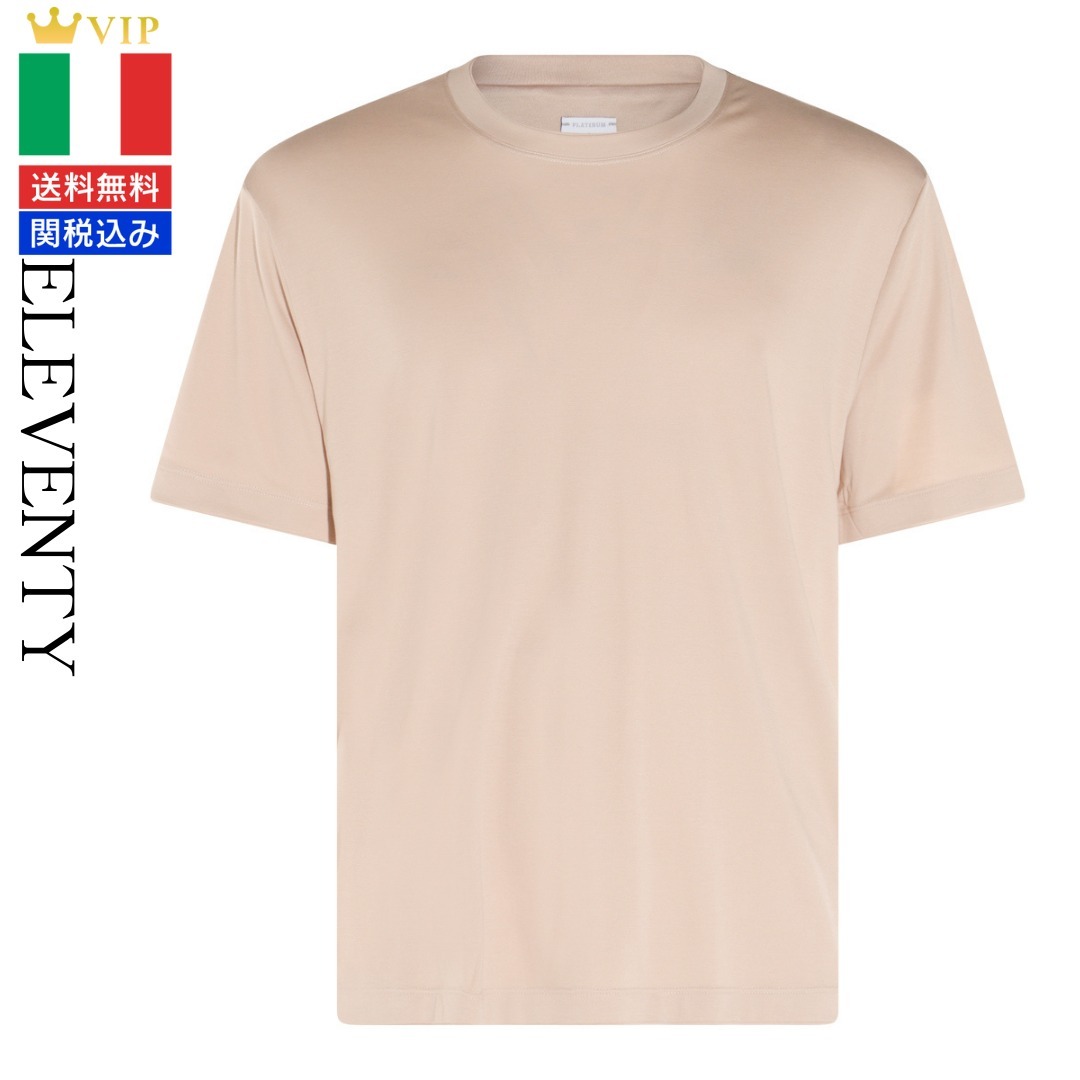 VIP【関税送料無料】希少 ELEVENTY CAMEL COTTON BLEND T-SHIRT