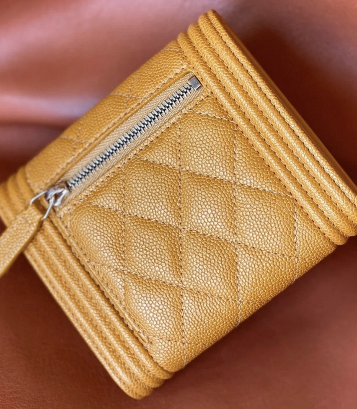 《上品で大人っぽく♪》CHANEL★ボーイシャネル 三つ折り財布
