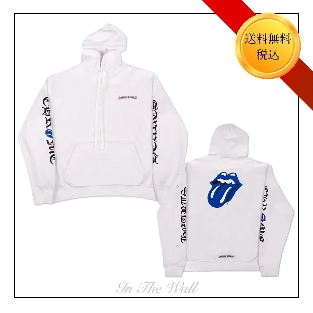 コラボ品♪【Chrome Hearts × Rolling Stones】パーカー Hoodie