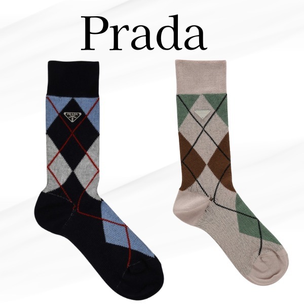 Prada★プラダ アーガイルソックス