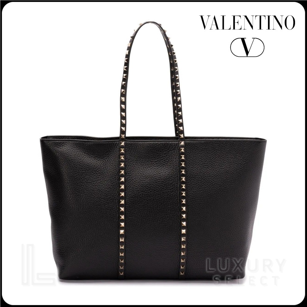 【Valentino】GARAVANI ROCKSTUD SHOPPING BAG◆5W0B0R04VSF