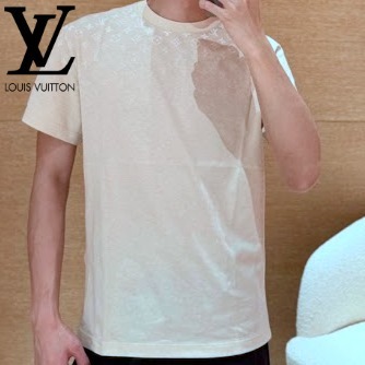 《大人気》Louis Vuitton Tシャツ グラデモノグラム ベージュ