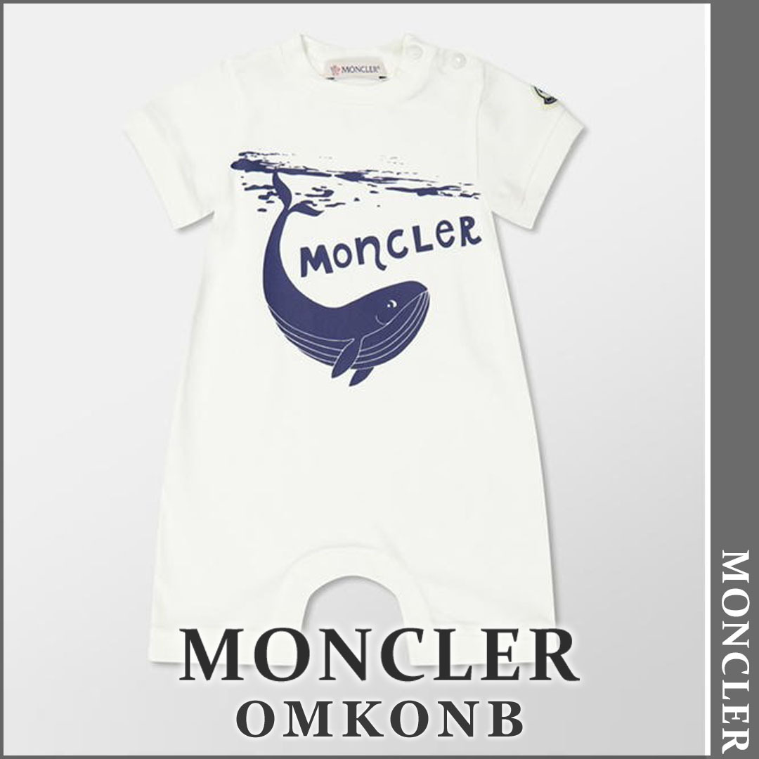 【国内発送・関税込】MONCLER フロントグラフィックロンパース