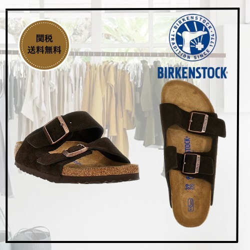 サンダル・ミュール BIRKENSTOCK Arizona sandals 951313MOCCA