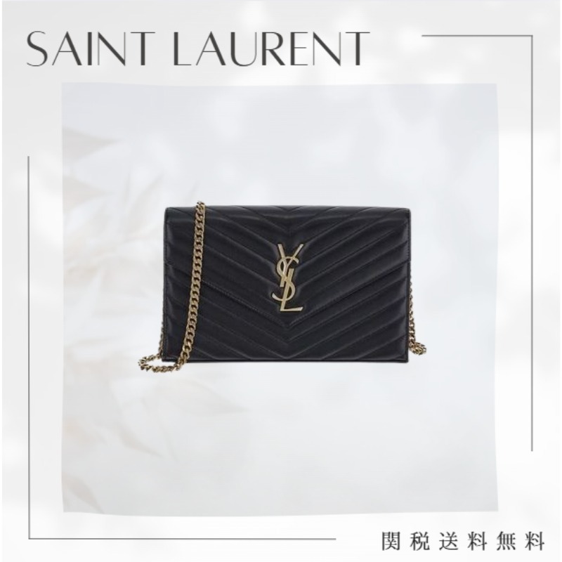 SAINT LAURENT チェーン ウォレット