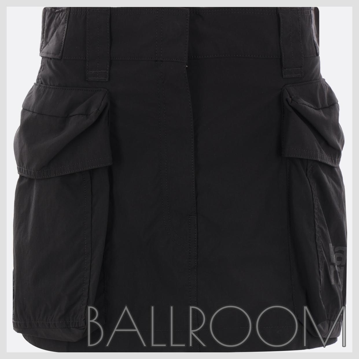スカート ALEXANDER WANG NYLON CARGO MINISKIRT