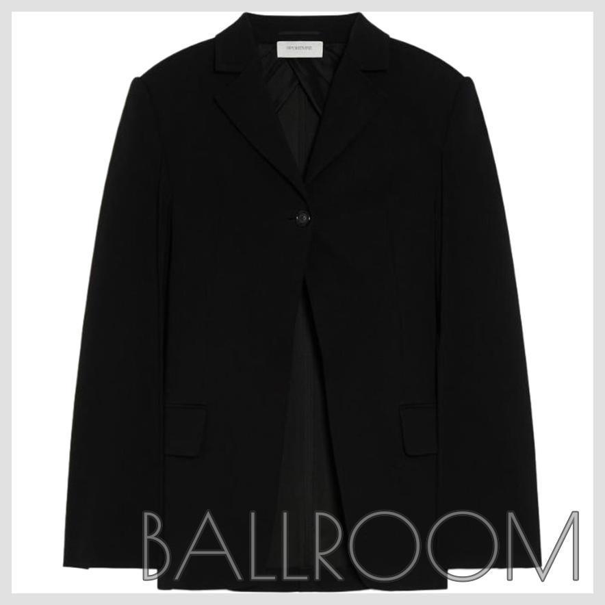 ジャケット SPORTMAX SINGLE BREASTED STRETCH VISCOSE BLAZER