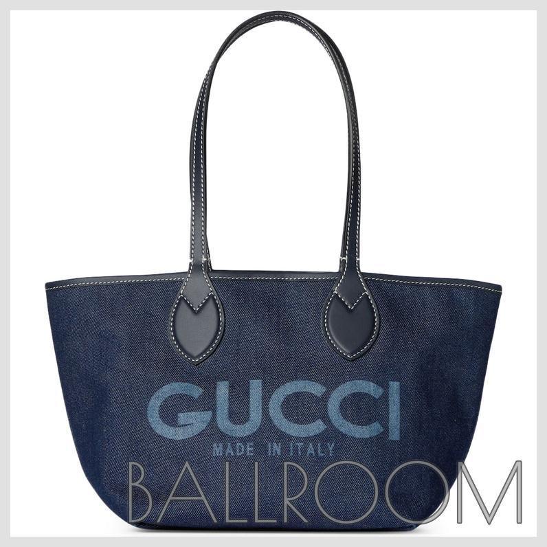 トートバッグ GUCCI TOTISSIMA REVERSIBLE SHOPPING BAG SMALL SIZE