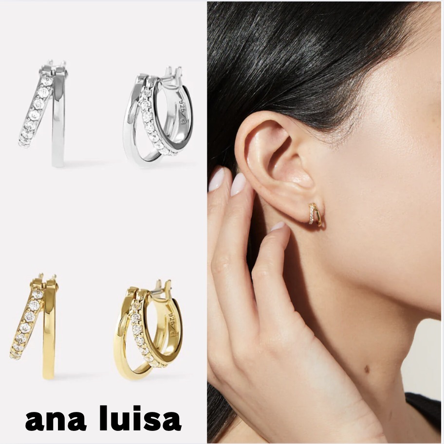 【ana luisa】☆ロングセラー☆ Toda Mini Silver ピアス