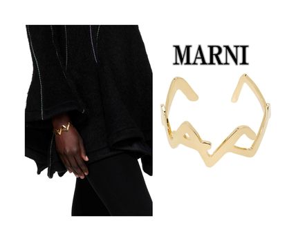 【国内発送】MARNI Symbol ブレスレット（関税送料込） チェーンブレスレット、マルニシンボルとラインストーンパヴェ