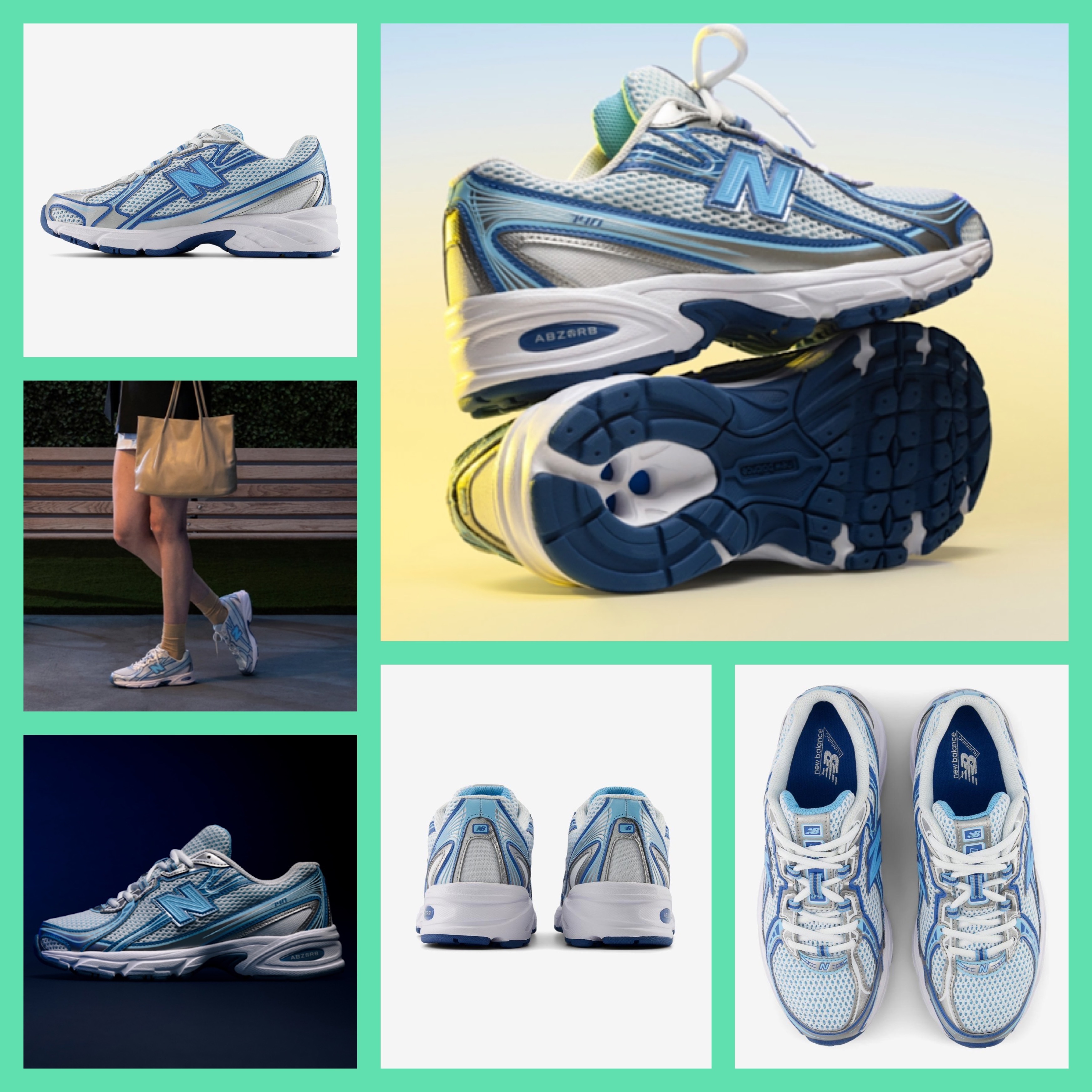 《☆超レア☆》New Balance☆U740ST2 (BLUE AGATE)☆Blue