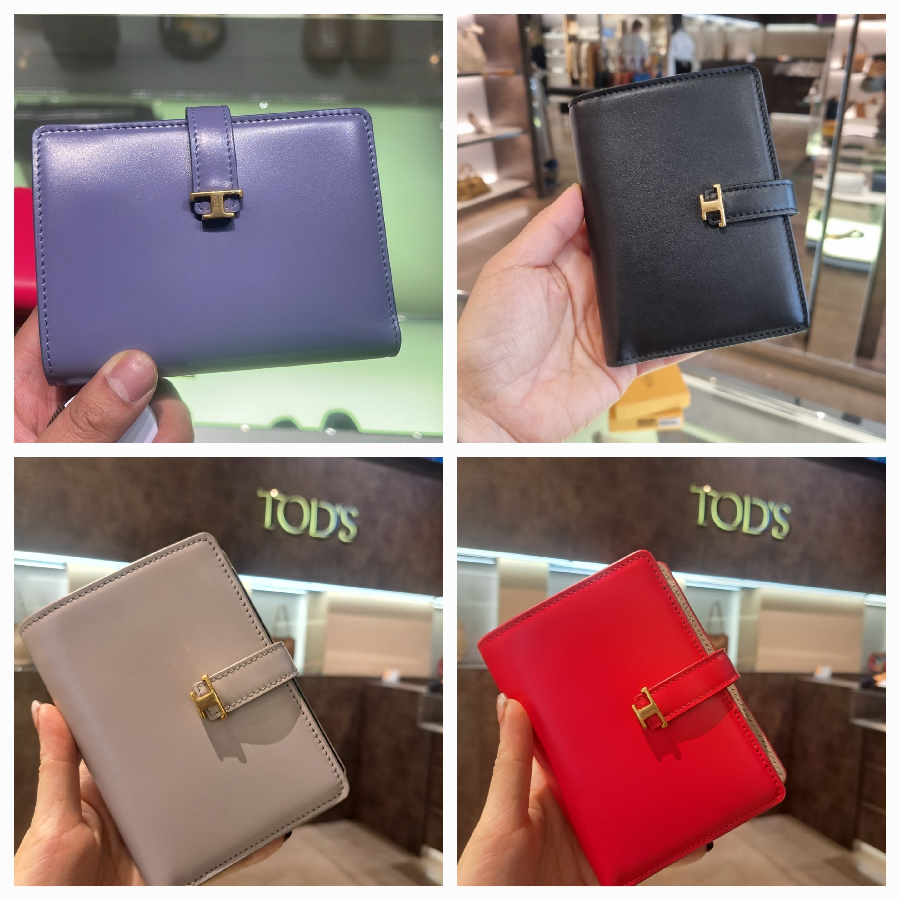 期間限定セール!!【TOD'S】トッズ ストラップ ウォレット 送料込