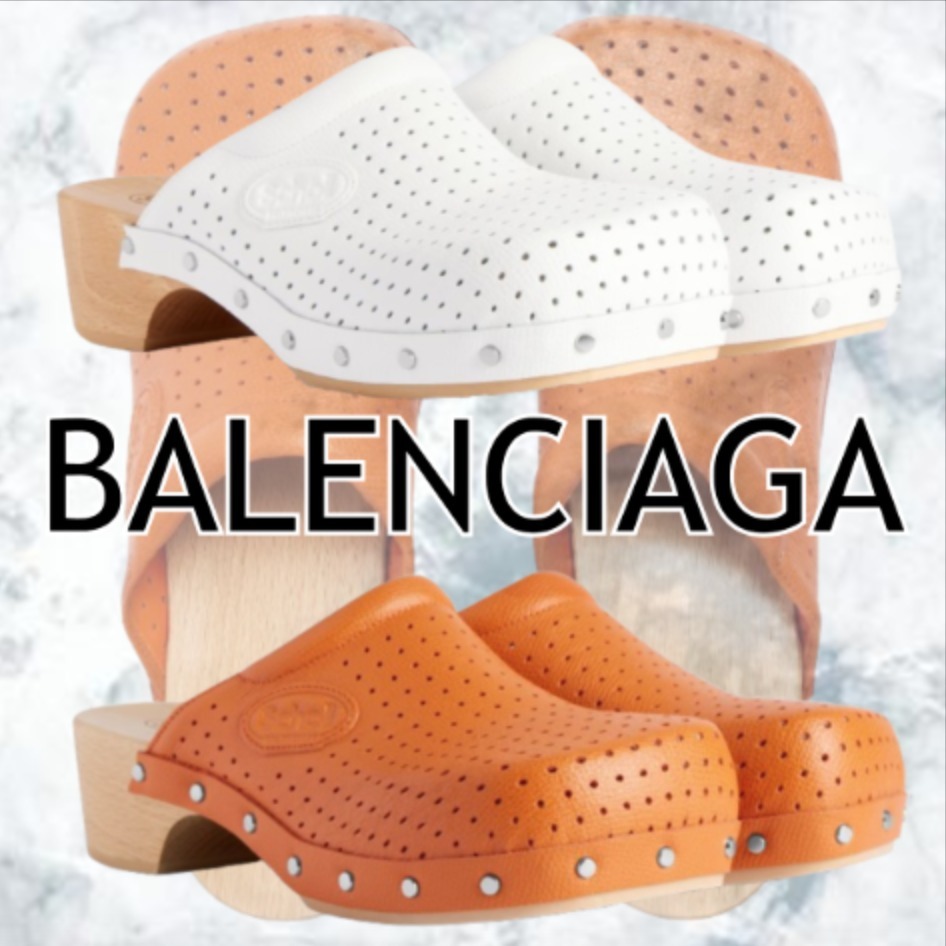 【BALENCIAGA】 I Scholl クロッグ ミュール