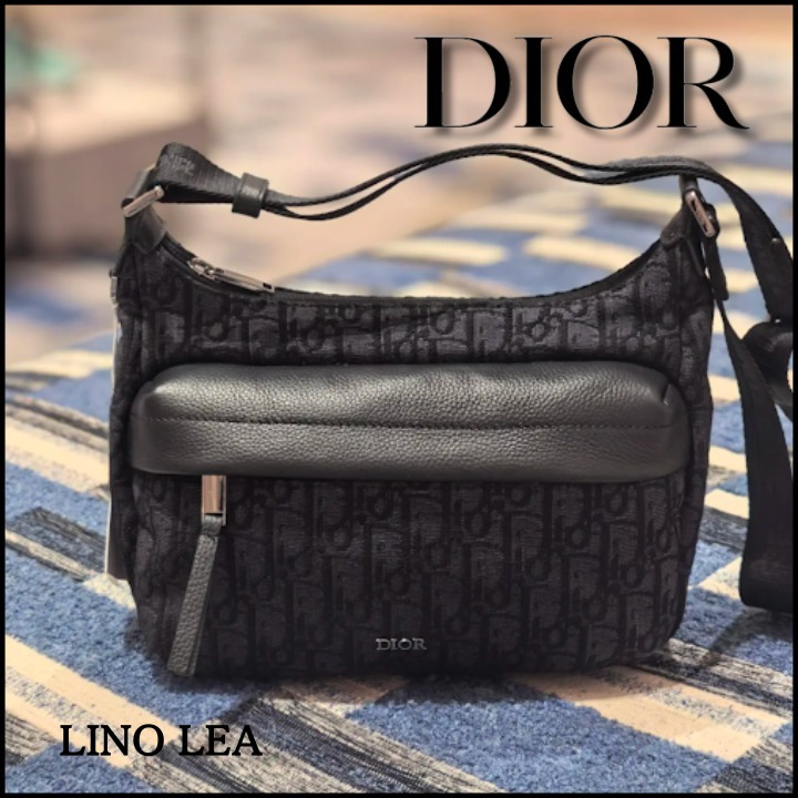 《お洒落で機能的☆》DIOR ライダーソフトホーボーバッグ