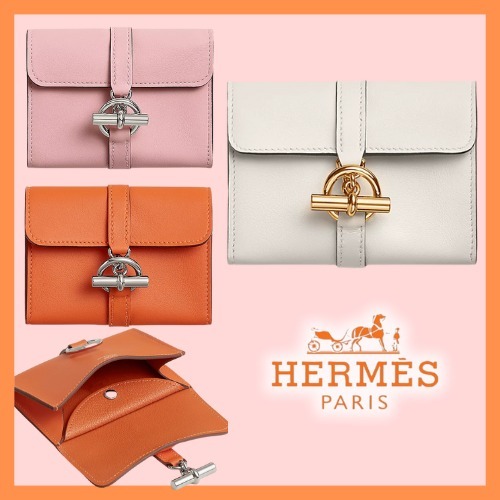 お洒落デザイン☆人気３色【Hermes】グレナン ミニ財布