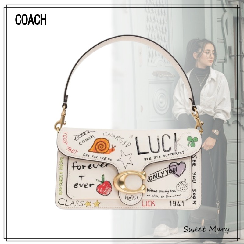 COACH☆Tabby Sketch Printed ショルダーバッグ♪【送料込】