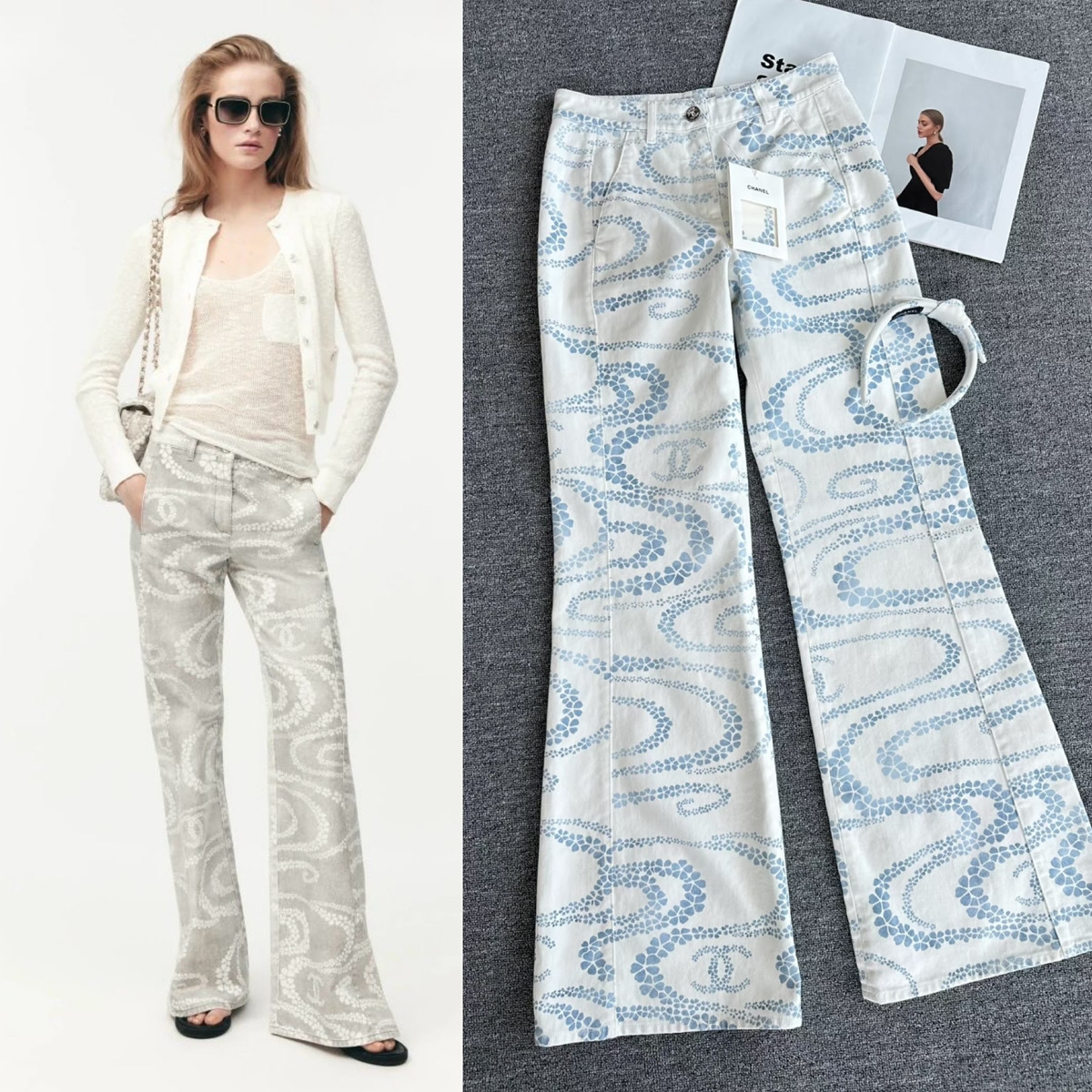 この夏の主役！ブーツカットが良い感じココビーチ CHANEL デニム