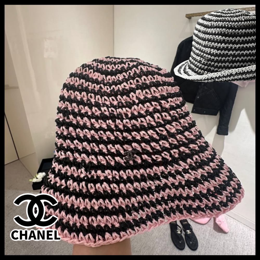 夏コーデ格上げ♪【CHANEL】ココビーチ バケットハット