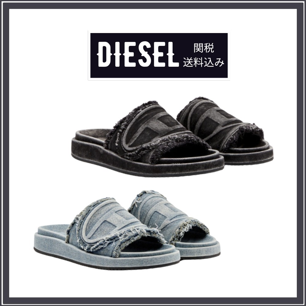 サンダル DIESEL sa-slide d oval