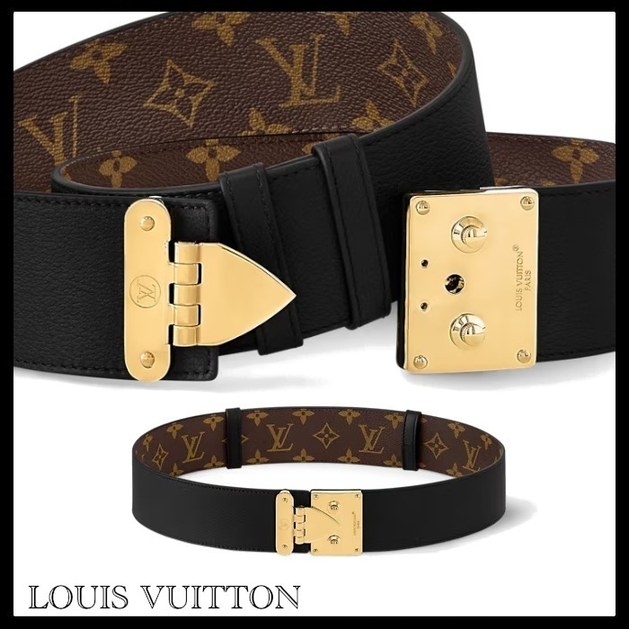 Louis Vuitton 国内買付 ベルト・Sロック 50MM