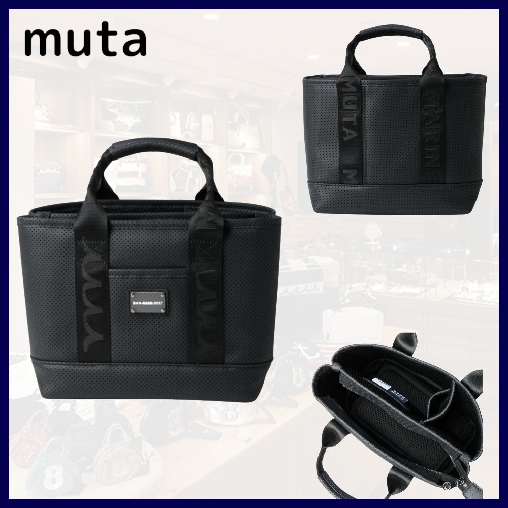 【muta × BANDEL】Panching Ethical Leather Partition トート