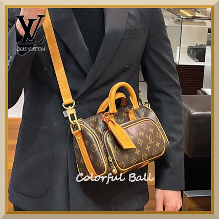 【お洒落メンズ必見】LOUIS VUITTON★Keepall ショルダーバッグ Louis Vuitton Keepall(ルイヴィトン キーポル) ショルダー