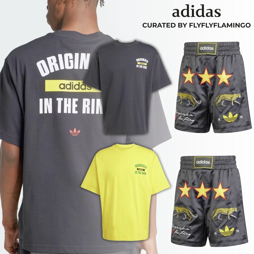 【アディダス】Originals グラフィック Tシャツ&ショートパンツ